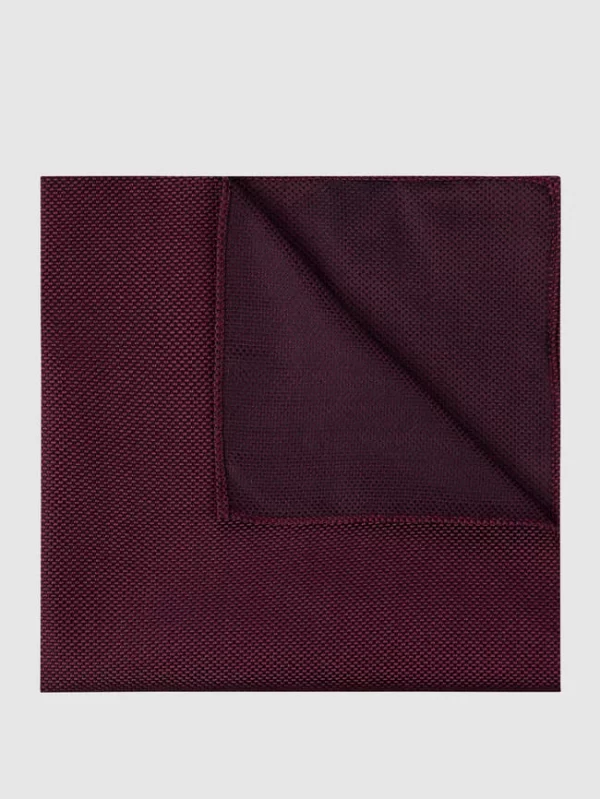 Blick Einstecktuch Aus Seide – Fuchsia 1