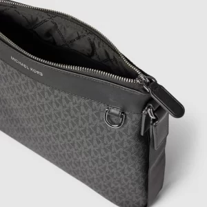 Michael Kors Umhängetasche Mit Allover-Logo – Schwarz 15