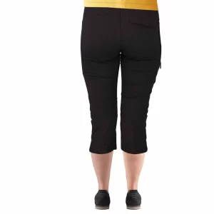 Fjällräven Abisko Capri Sommerhose Black Damen 6