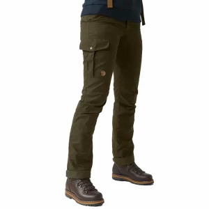 Fjällräven Karla Pro Trekkinghose Dark Olive Damen 6