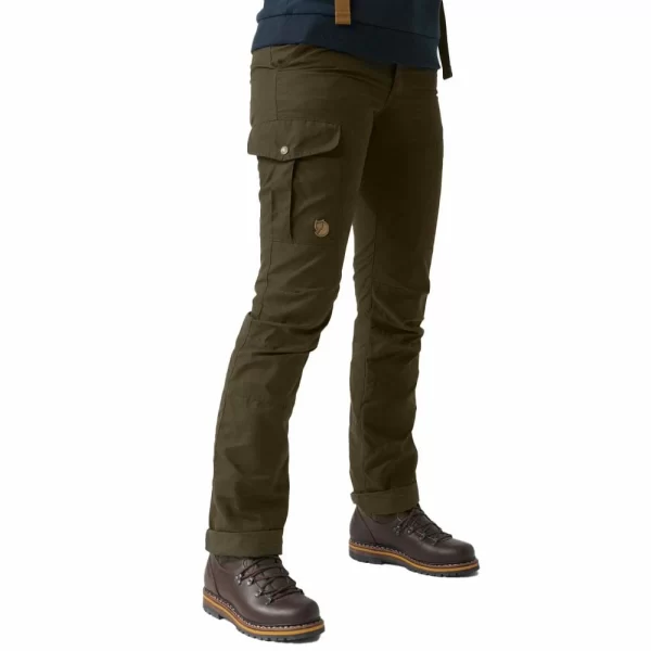 Fjällräven Karla Pro Trekkinghose Dark Olive Damen 3