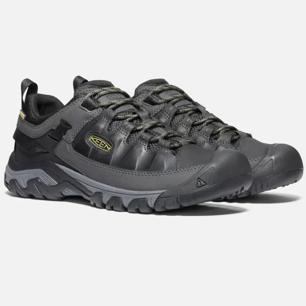 Keen Targhee III WP Schnürschuhe Black/Olive Drab Herren 4
