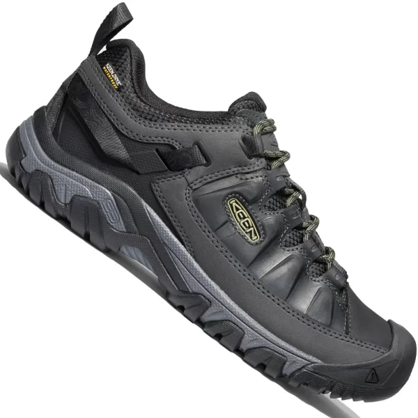 Keen Targhee III WP Schnürschuhe Black/Olive Drab Herren 1