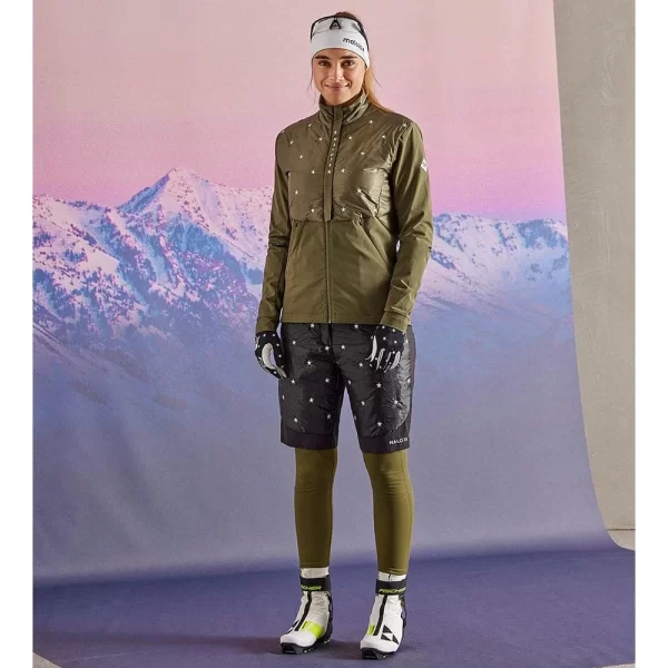 Maloja FiammaM. Nordic Hybrid Multisporthose Moss Damen 4