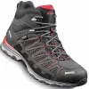 Meindl X-SO 70 Mid Gore-Tex Trekkingschuhe Schwarz/Rot Herren 10