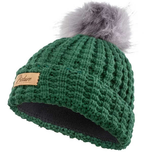 Picture Keene Strickmütze Dark Green Damen, Herren 1