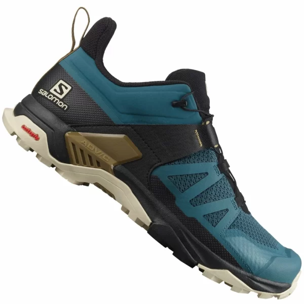 Salomon X Ultra 4 Hikingschuhe Mallard Blue/Bleached Sand/Bronze Brown Herren 1
