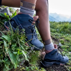 Salomon X Ultra 4 Mid Gore-Tex Outdoorschuhe Ebony/Mocha Mousse Damen 9