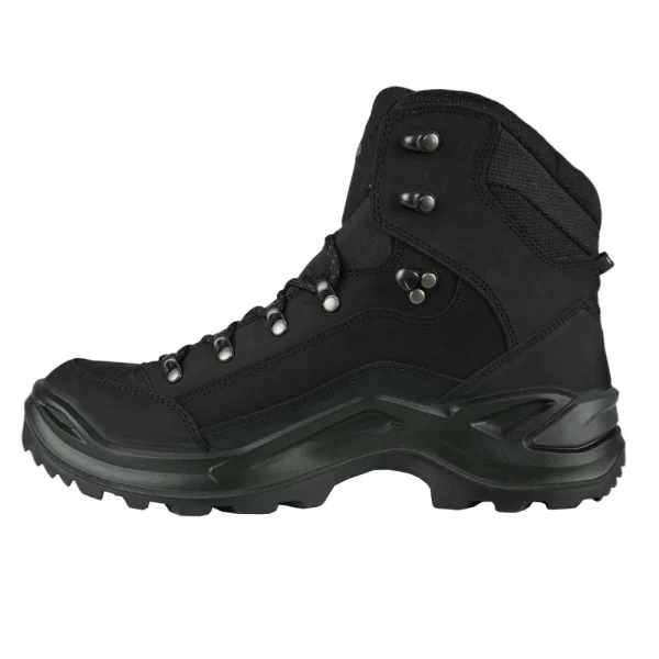 LOWA Renegade GTX Mid Bergsport-Schuhe Deep Black Herren 3