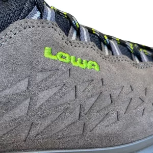 LOWA Explorer II Low GTX Wanderschuhe Anthrazit/Limone Damen 12