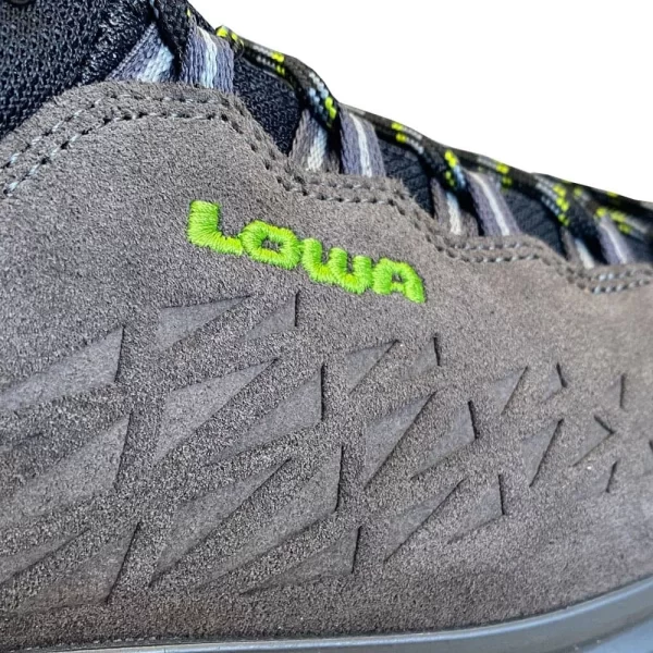 LOWA Explorer II Low GTX Wanderschuhe Anthrazit/Limone Damen 5