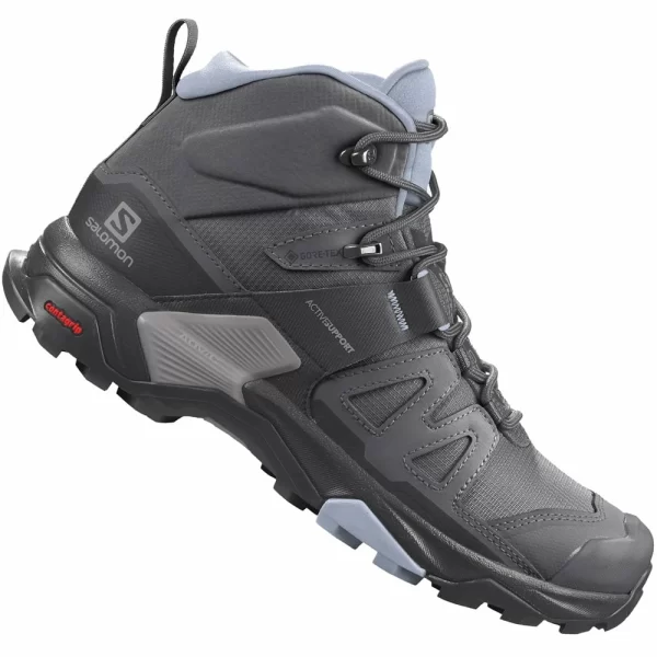 Salomon X Ultra 4 Mid GTX Wanderschuhe Magnet/Black/Zen Blue Damen 1