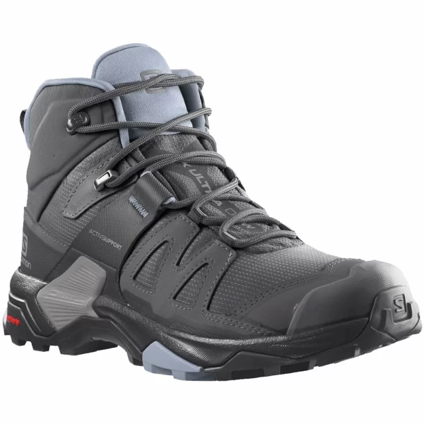 Salomon X Ultra 4 Mid GTX Wanderschuhe Magnet/Black/Zen Blue Damen 3