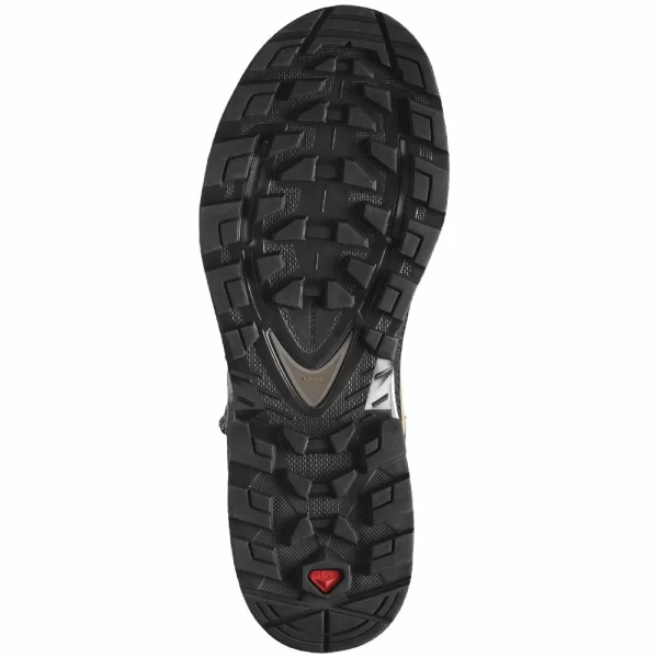 Salomon Quest Element Gore-Tex Trekkingschuhe Safari/Vanill Sky/Mecca Orange Damen 6