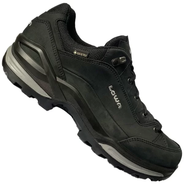 LOWA Renegade GTX Halbwanderschuhe Black/Graphit Herren 1