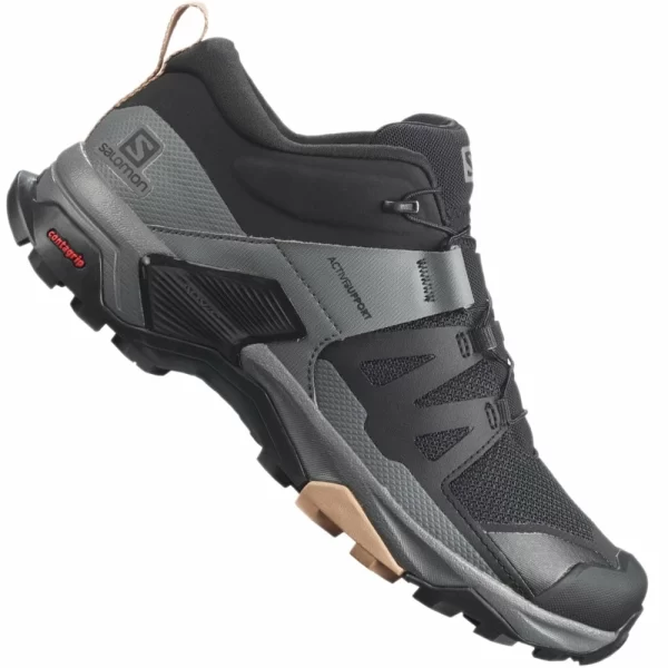 Salomon X Ultra 4 Wanderschuhe Black/Sirocco Damen 1