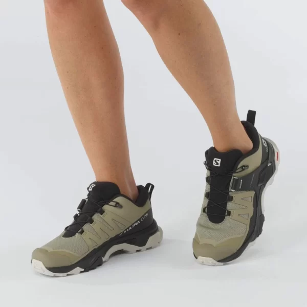 Salomon X Ultra 4 Hikingschuhe Vetiver/Black/Lunar Rock Damen 6