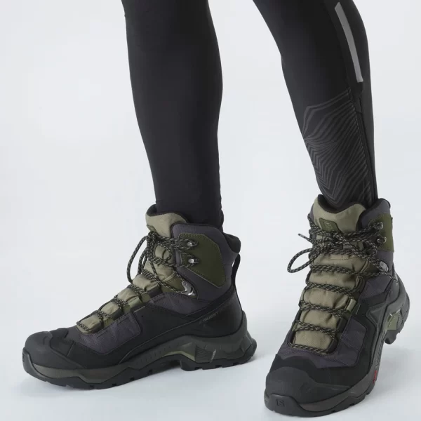 Salomon Quest Element GTX Hikingschuhe Black/Deep Lichen Green/Olive Night Herren 6