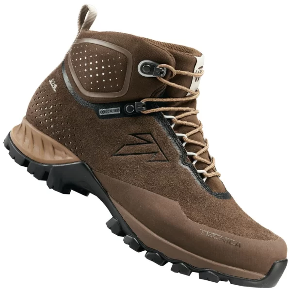 Tecnica Plasma Mid GTX WS Wanderschuhe Dark Savana/Cloudy Laguna Damen 1