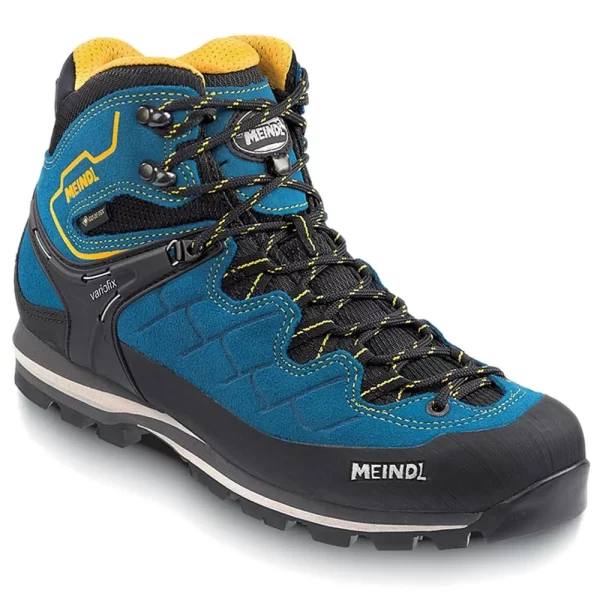 Meindl Litepeak Gore-Tex Bergschuhe Ocker/Petrol Herren 1