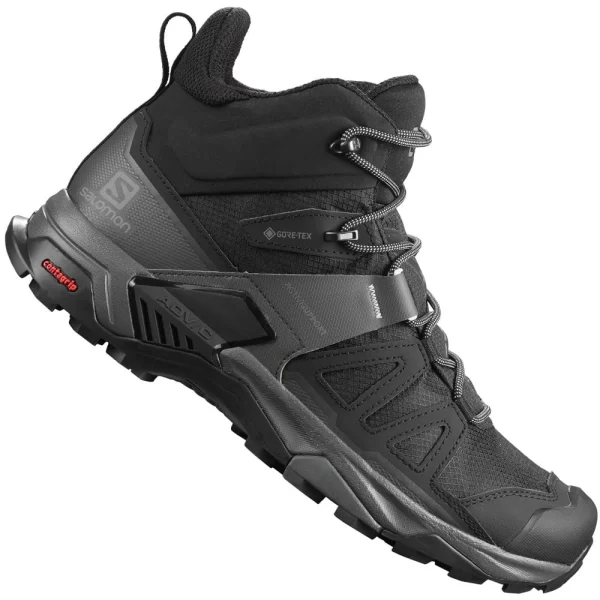 Salomon X Ultra 4 Mid Gore-Tex Wanderschuhe Black/Magnet/Pearl Blue Herren 1