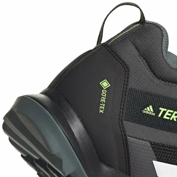 Adidas Performance Terrex AX3 Gore-Tex Mid Hikingschuhe Core Black/White/Acid Yellow Herren 6