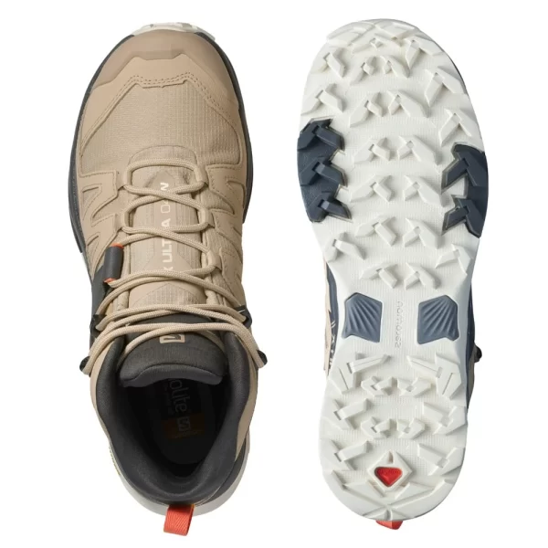 Salomon X Ultra 4 Mid Gore-Tex Hikingschuhe Safari/Magnet/Persimon Damen 5
