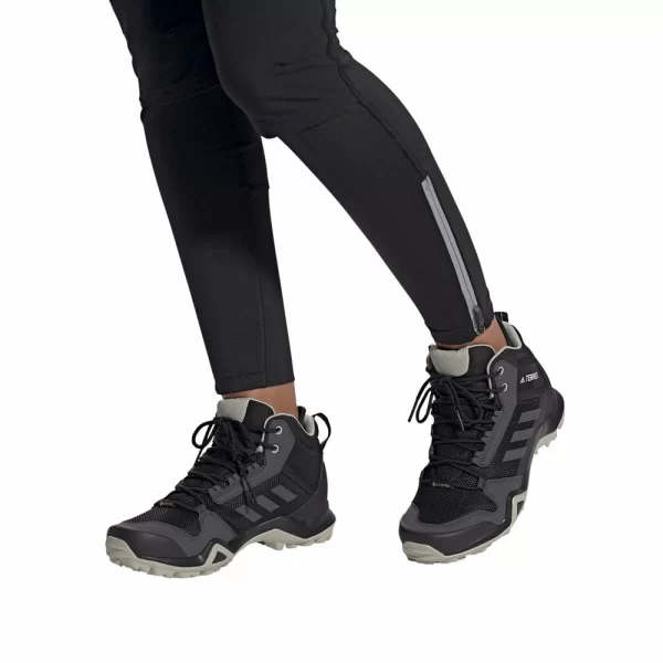 Adidas Performance Terrex AX3 Gore-Tex Mid Wanderschuhe Core Black/Solid Grey/Metal Grey Damen 6