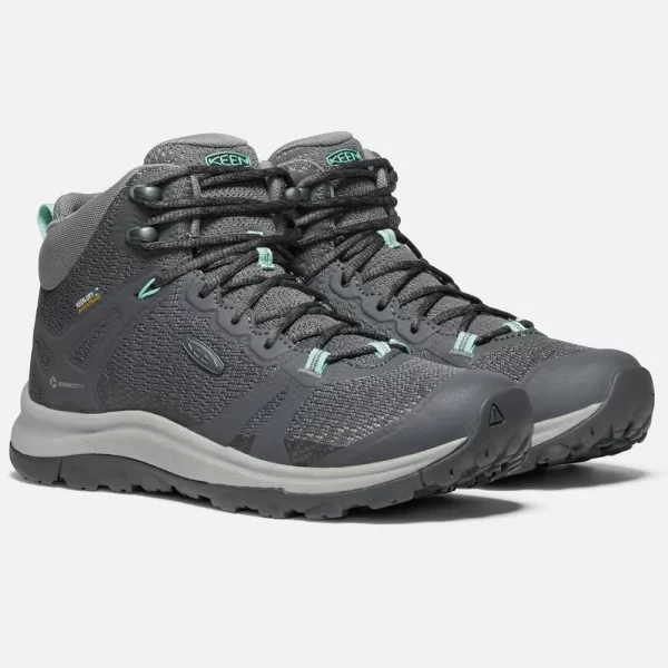 Keen Terradora II Mid WP Wanderschuhe Magnet/Ocean Wave Damen 4