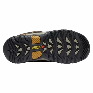 Keen Targhee WP Freizeitschuhe Dark Earth/Golden Brown Kinder 12