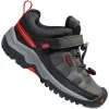 Keen Targhee Low Children Kinder-Outdoorschuhe Magnet/Fiery Red Kinder 5