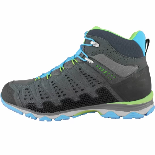 Meindl X-SO Lady Mid Gore-Tex Wanderschuhe Türkis/Anthrazit Damen 3