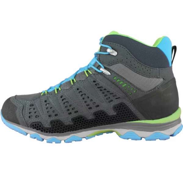 Meindl X-SO Lady Mid Gore-Tex Wanderschuhe Türkis/Anthrazit Damen 5