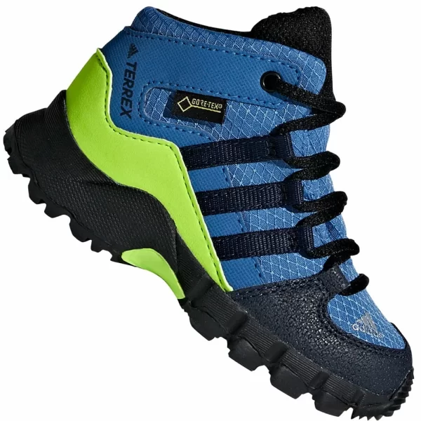 Adidas Performance Terrex Mid GTX I Wanderschuhe Trace Royal/Collegiate Navy/Solar Slime Kinder 1