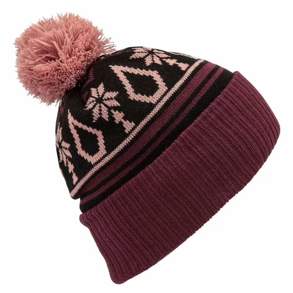Volcom Argenta Bommelmütze Scarlet Damen 3
