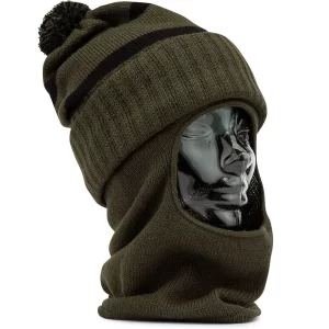 Volcom Jump Stalker Beanie Forest Damen, Herren 7