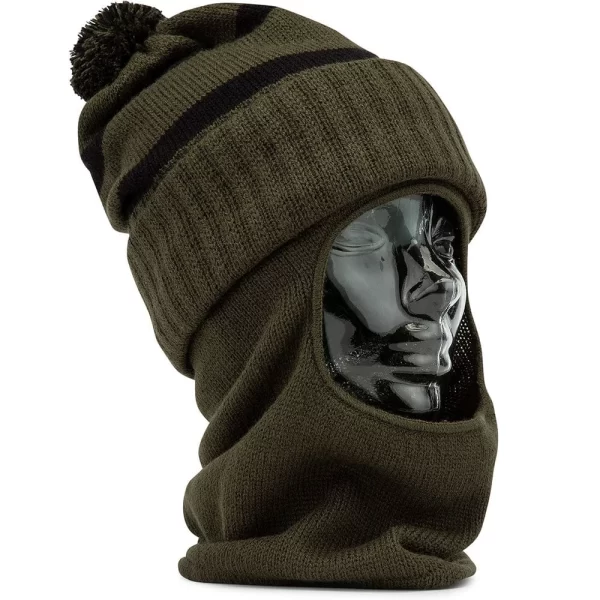 Volcom Jump Stalker Beanie Forest Damen, Herren 3